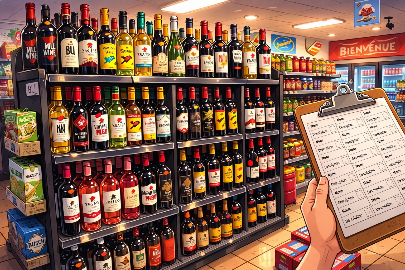 Inventaire et relevé